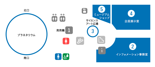 フロアマップ7Fエントランス