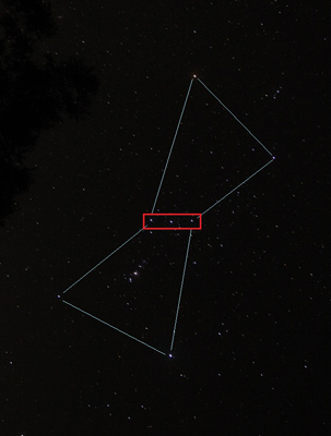 オリオン座の「三つ星」～千葉に伝わる和名～ | 千葉市科学館