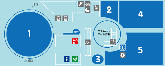 フロアマップ7Fエントランス